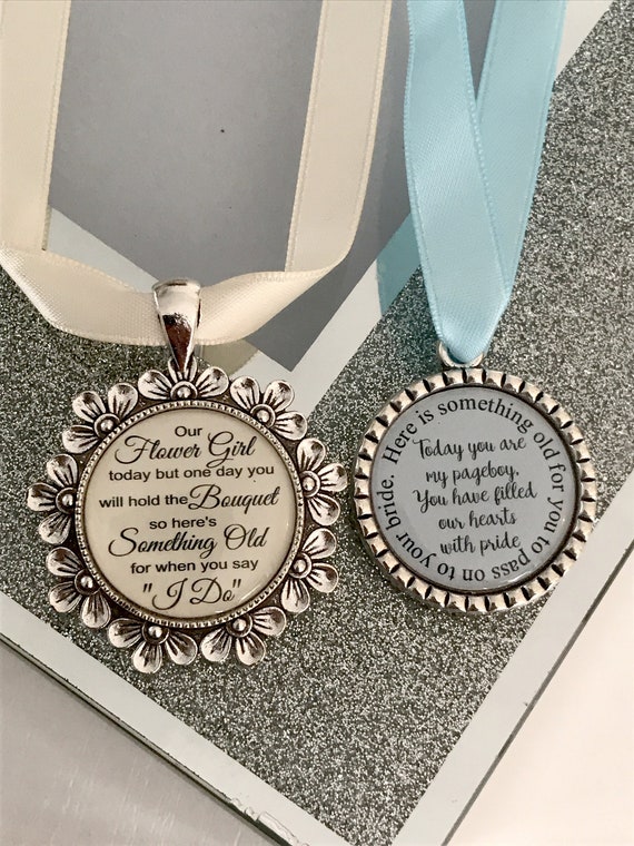 Bridesmaid,flower girl,maid of honour,pageboy,usher gift bouquet charm,today keepsake,thank you locket.one day you will hold the bouquet