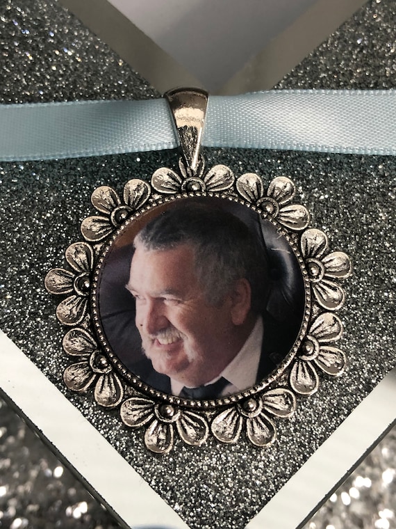 Bouquet memory charm Personalised with your photo