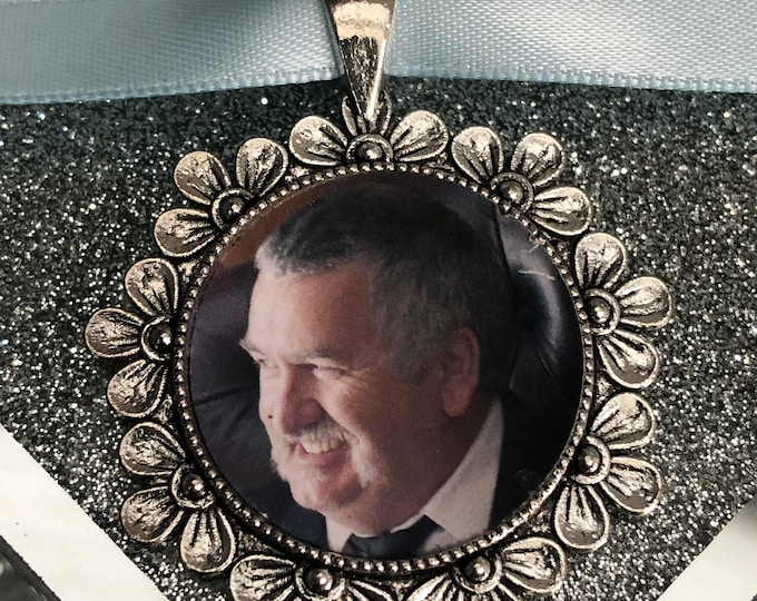 Bouquet memory charm Personalised with your photo