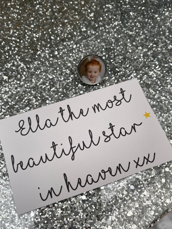 Photo lapel pin badge charm brooch badge with any photo.  wedding memorial memory remembrance keepsake of a loved one groom usher bride