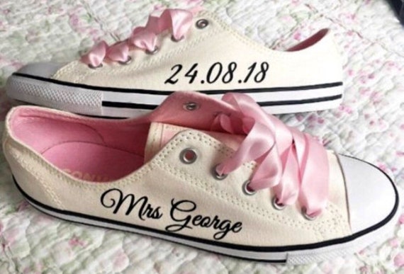 Personalised Custom Converse Pumps DIY Heat Transfer - Etsy