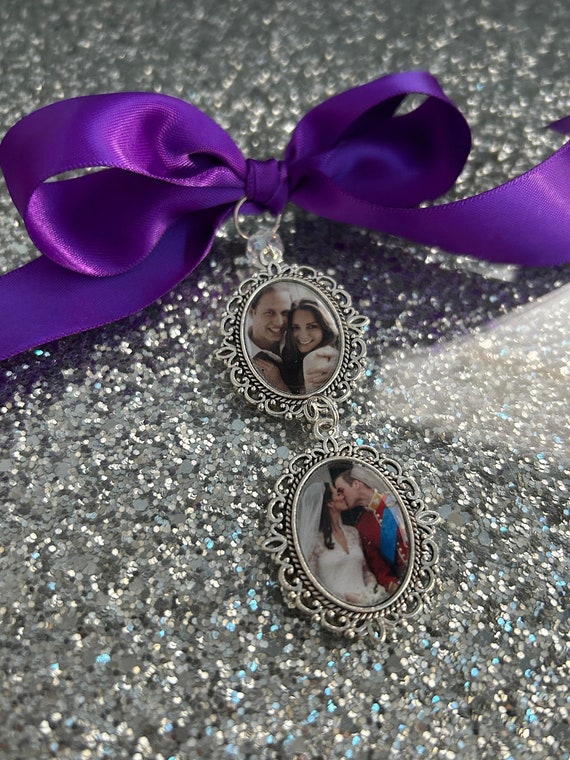 William & Kate Katherine Royal Order/2 Oval Charms/Princess of Wales/Diana/Irish Guards/Royal Family/HRH/Duchess of Cambridge/Duke Cornwall