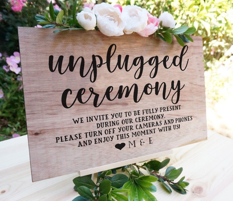 Mirror Plexiglass Vinyl Decal Sticker Hashtag Shower Wedding chalkboard Unplugged ceremony Personalised DIY Sign Couples Initials