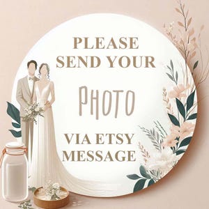 Memory remembrance bouquet charm, locket, brooch personalised with any photo. Oval shape keepsake with ribbon. Wedding flower Bride Ideas image 2