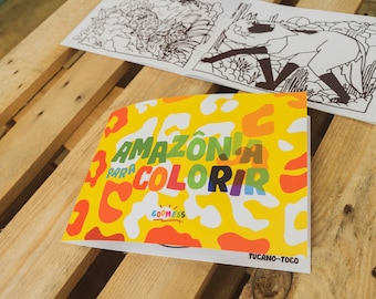 Amazon coloring pages