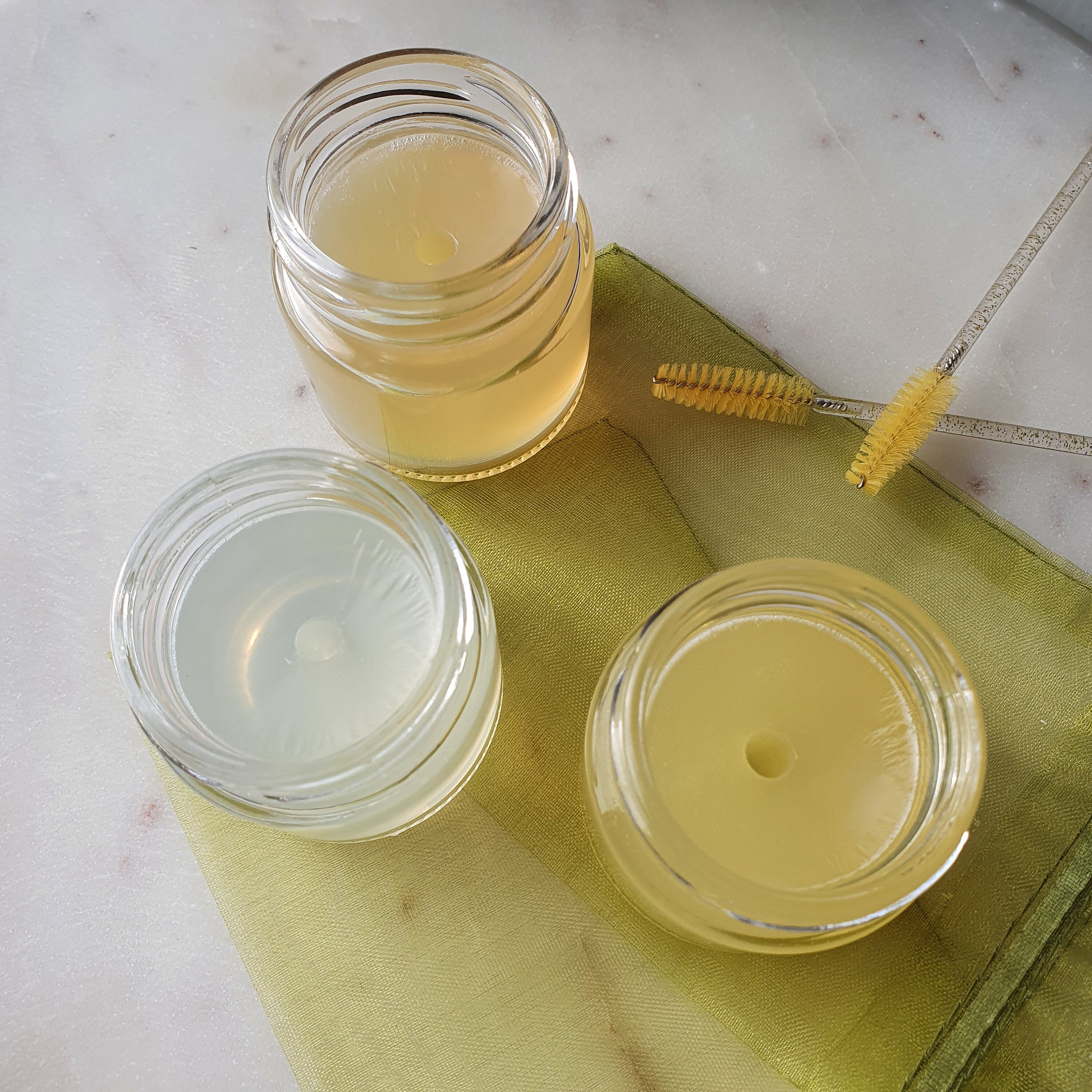 Large Brow Styling Soap Jar With Two Spoolie Brushes Etsy UK