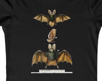 Bat Woman Tshirt Dictionnaire universel dhistoire naturelle 1800's art science