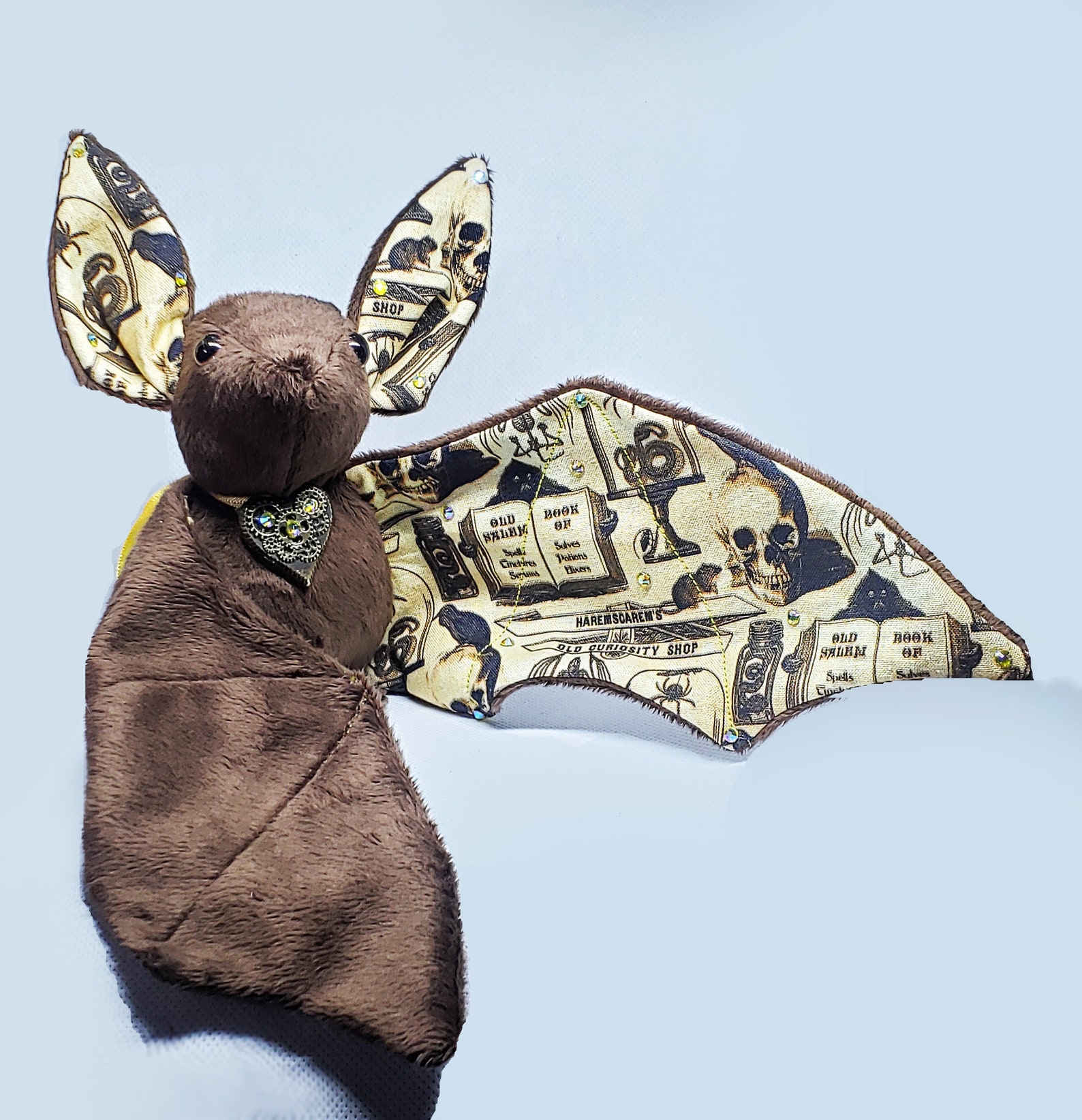 Bat Plush Stuffed Animal BeeZeeArt Steampunk | Etsy