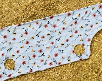Classic Fit Wildflower & Bees Lamb Tube