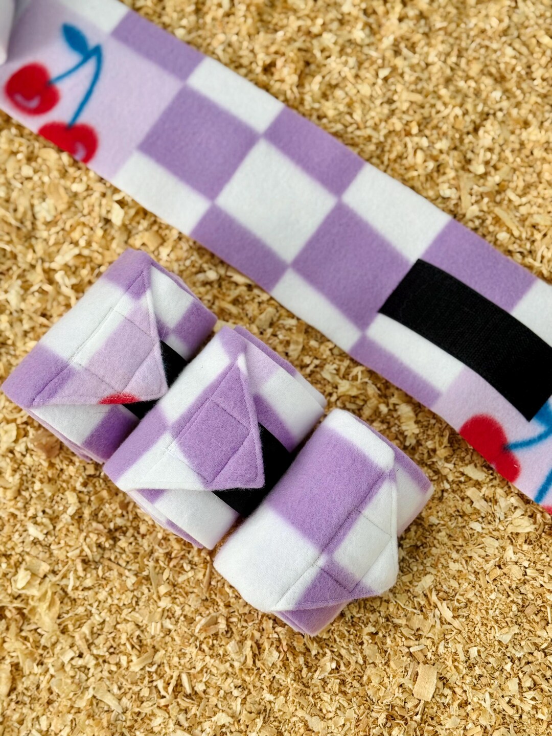 4-pack Sheep Cherry Checker Leg Wraps - Etsy