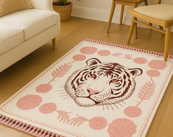 Handmade New Zealand Wool Tufted Rug: Kids Room Decor
