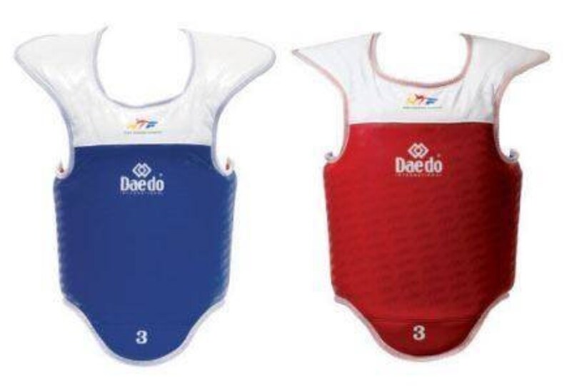 Taekwondo Chest Guard Daedo spain Size 2 Etsy