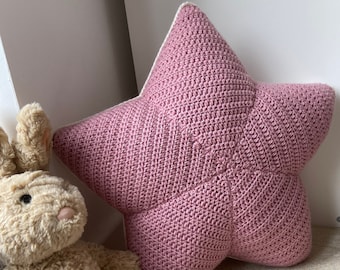 Crochet Star Pillow Pattern