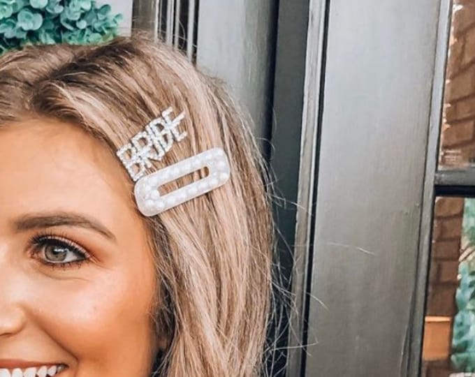 Bride Hair Pin Bride Hair Accessories Bride Hair Barrette Etsy