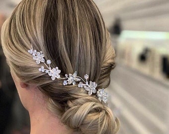 Floral Garden Headband / bridal Shower Headband / wedding hair accessories, Spring Summer Wedding Hair Accessories