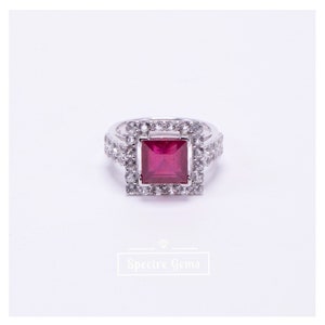 Ruby Ring - Dainty Ring - July Birthstone - Ruby Statement Ring