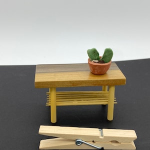 Miniature bench 1:12 scale