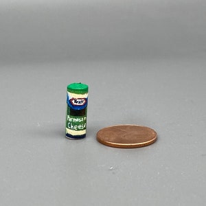 Miniature Parmesan cheese 1:12 scale