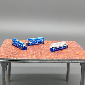 Miniature Aluminum Foil 1:12 Scale Dollhouse Kitchen Accessory Replica