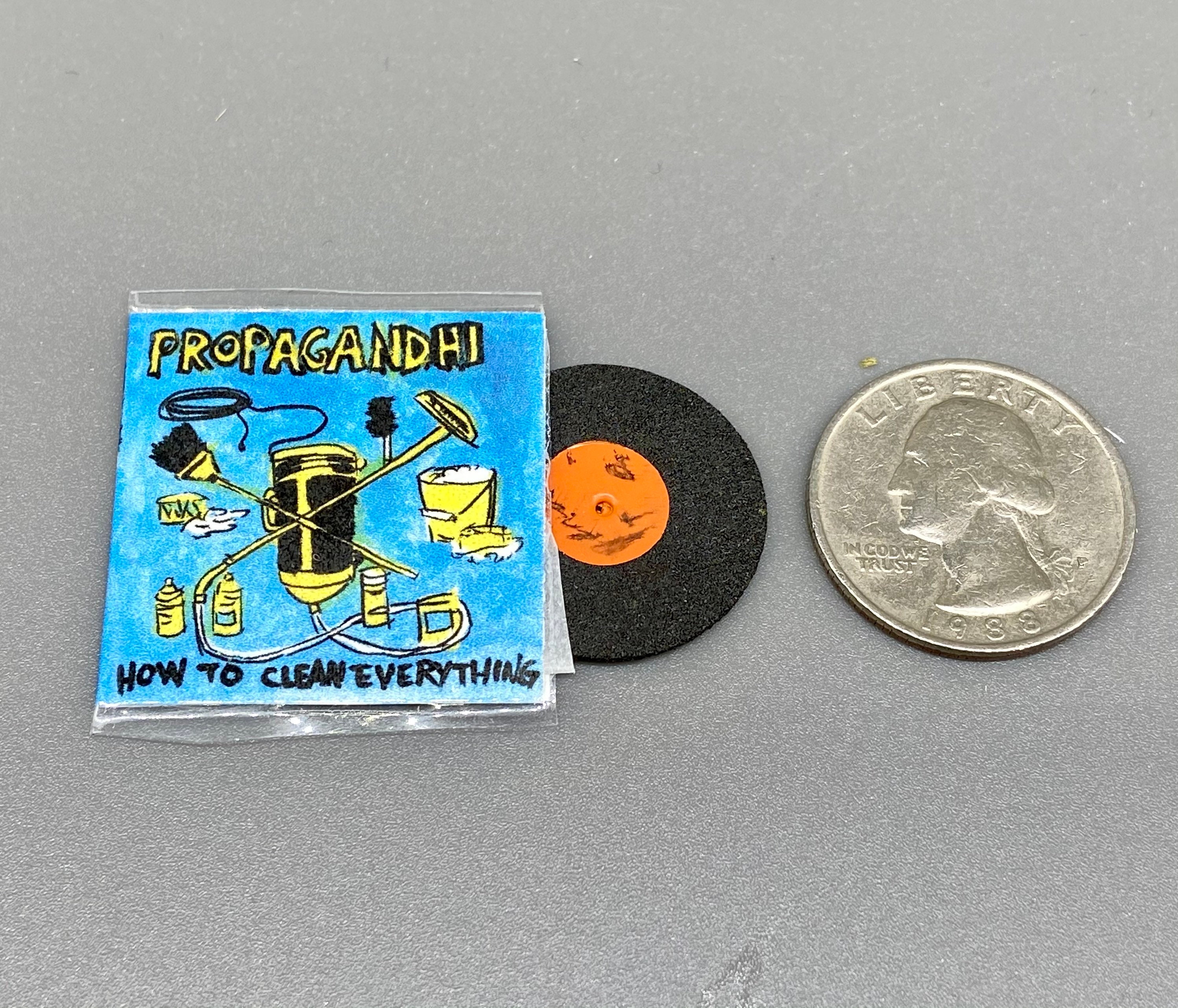 1:12 Scale Record Propagandhi, How to Clean Everything - Etsy 1:12 Scale Record Propagandhi, How to Clean Everything - Etsy