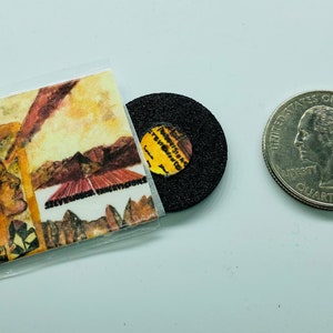 Miniature record, Stevie Wonder 1:12 scale