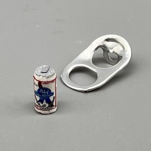 Miniature beer can