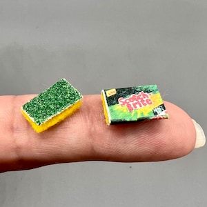 Dollhouse sponge 1:12 scale