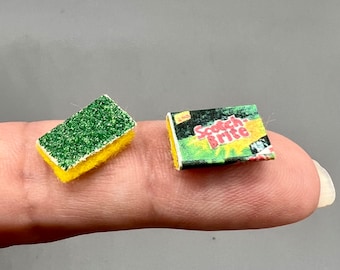 Dollhouse sponge 1:12 scale