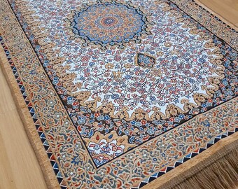 Tapis de prière, tapis décoratif, confortable et de haute qualité, tapis, taille: (112x69) cm (44 "x 27") pouces, tapis de petite taille, cadeaux.