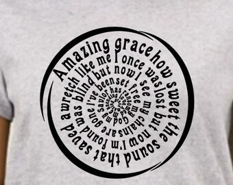 Increíble Gracia Svg, Christian svg, Gracia Increíble, bendito, Christian Digital Descargar, Bendito más allá de la medida SVG, Hermoso