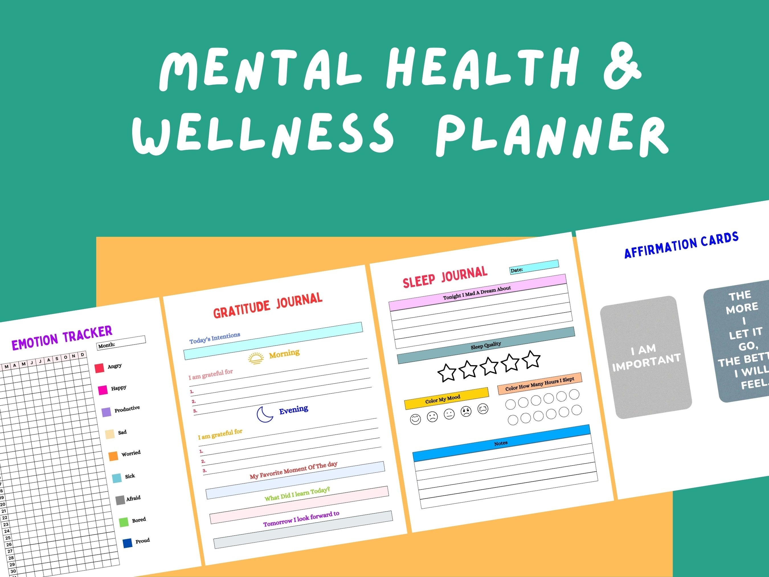 Printable ADHD Planner for Kids, ADHD Planner Student, School Checklist ...