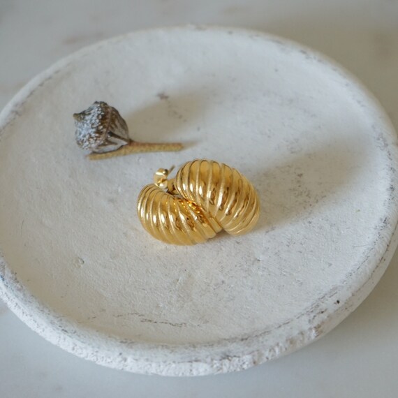 Large croissant 2024 dome hoops