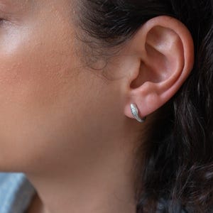 Antieke zilveren slangenstekers, dierlijke sierlijke minimale slangenoorbel, boho trendy moderne oorbellen cadeau voor haar delicate minimale studs