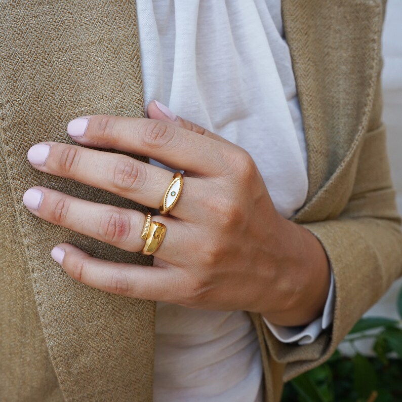 Open Ring Minimalistic Ring Dainty Diamond Ring Stackable Ring Snake Ring Snake Jewelry Serpent Ring Gold Wrap Ring Adjustable Ring