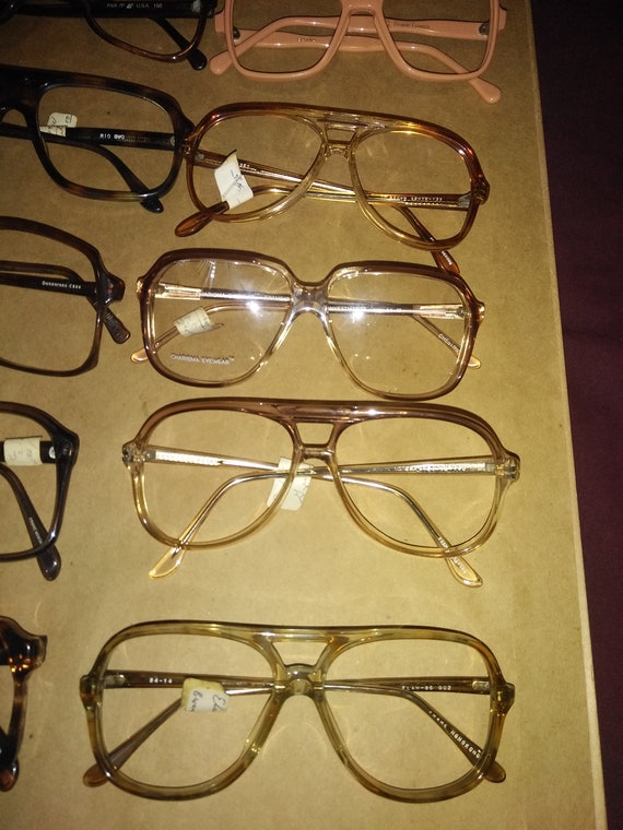 Vintage eyeglass frames from a variety of designe… - image 5