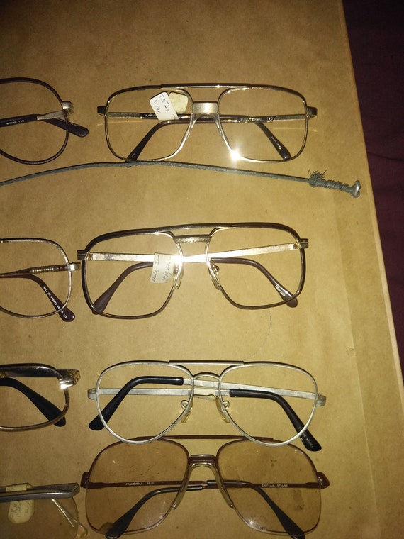 Vintage eyeglass frames from a variety of designe… - image 10