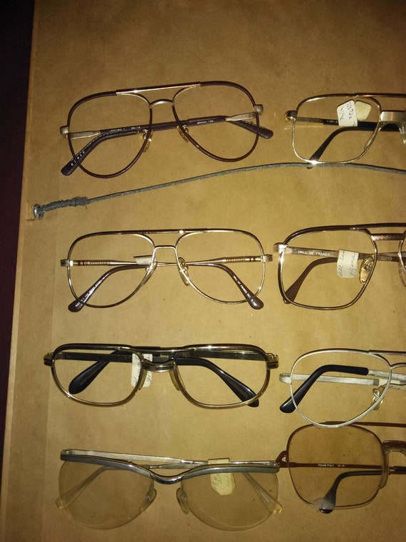 Vintage eyeglass frames from a variety of designe… - image 8