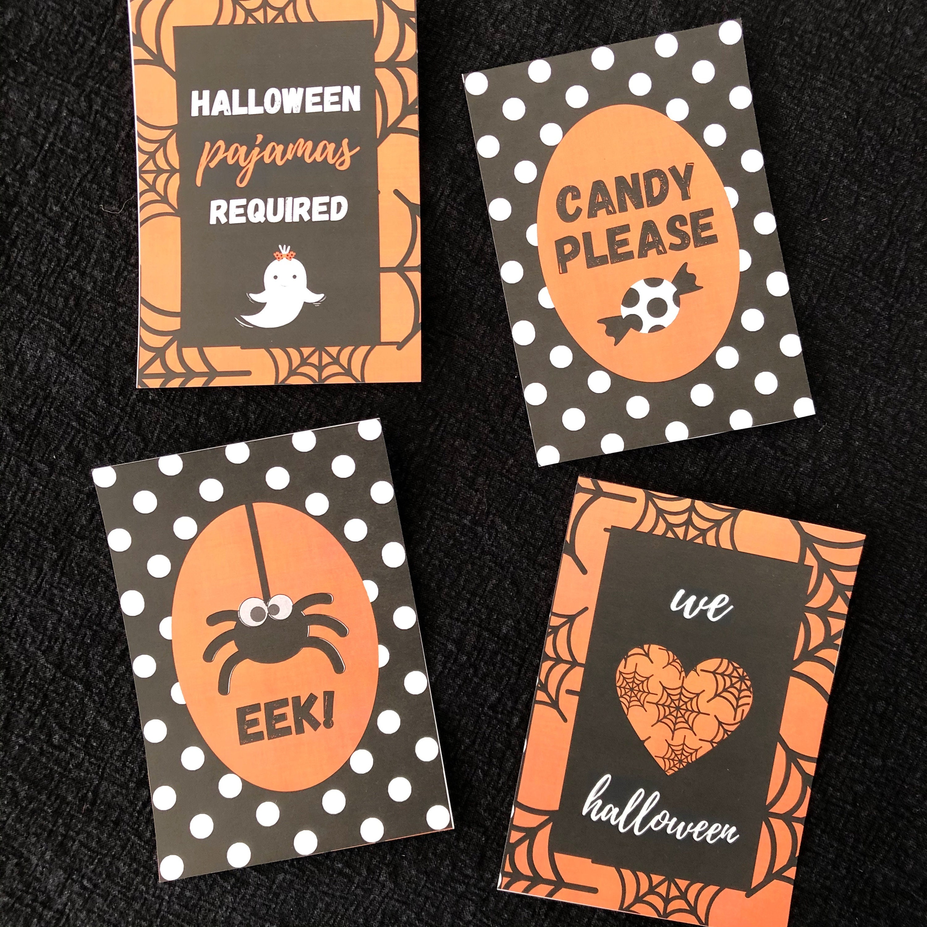 Halloween Movie Night Printable Kit INSTANT DOWNLOAD - Etsy
