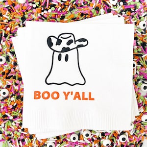 Boo Y&#39;all Halloween Napkins