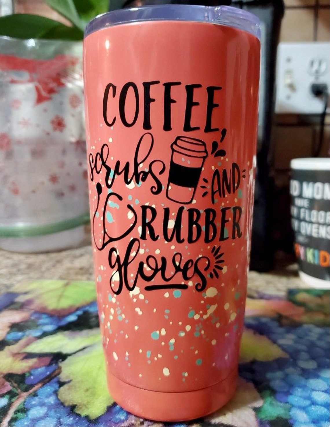 Coffee Scrubs and Rubber Gloves Svg Png and Jpeg - Etsy