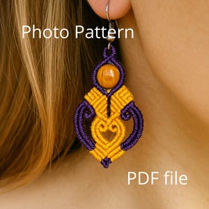 DIY Micro Macrame Natural Stone Jewelry - PDF Digital Download, over 100 pictures