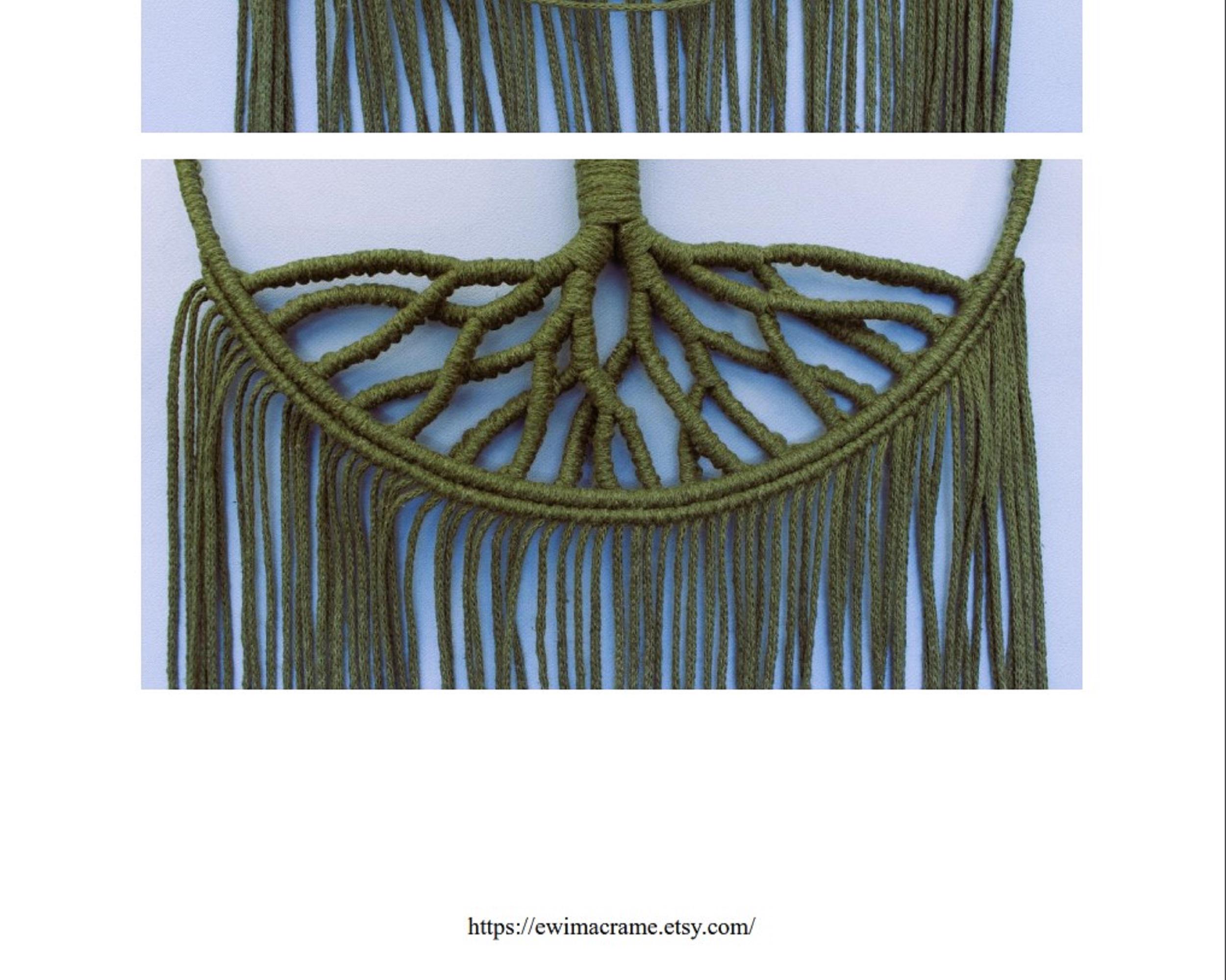 Macrame Tree of Life Wall Hanging Tutorial – DIY PDF Pattern - Etsy