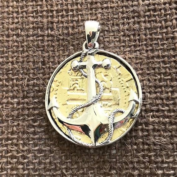 Atocha Coin Pendant Design Era 1600 1700 Gold Sunken - Gold Coin Pendant Design Atocha Coin Pendant Design Era 1600 1700 Gold Sunken - Gold Coin Pendant Design