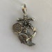 Atocha Coin Mermaid Anchor Pendant - 925 Sterling Silver, Sunken Treasure Shipwreck Jewelry
