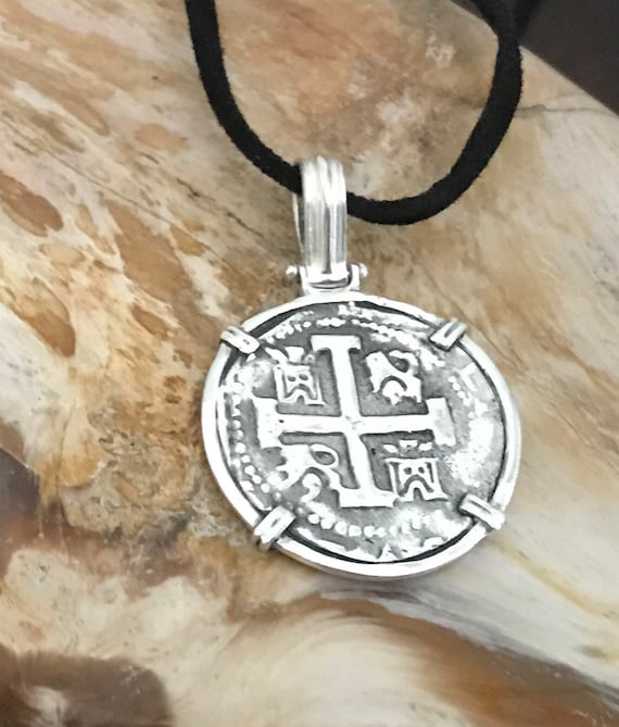 ATOCHA Münzanhänger Design 1600-1700 Ära Versunkener Schatz