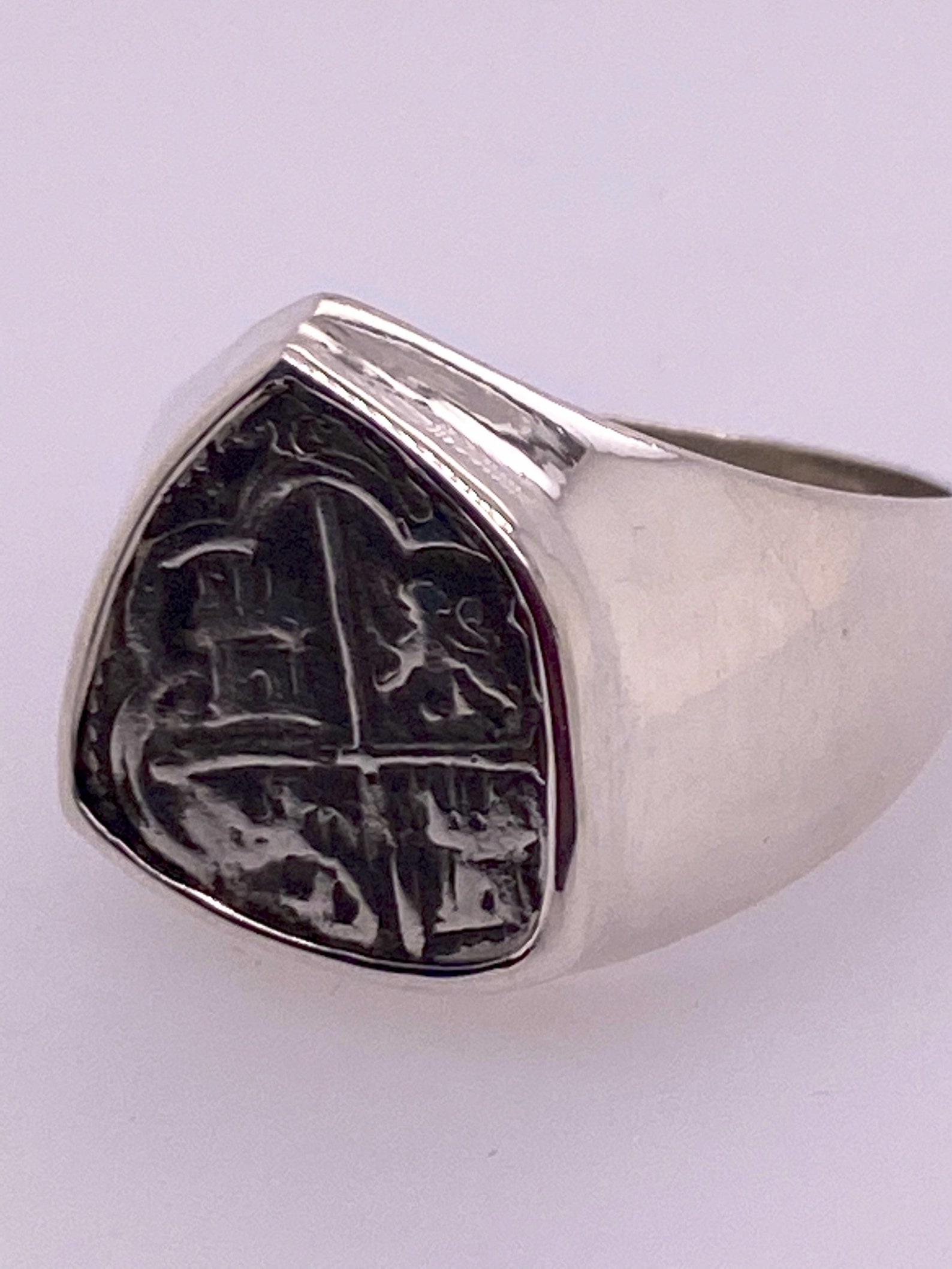 Atocha Coin Ring Sterling Silver Mens Ladies Treasure Jewelry - Etsy