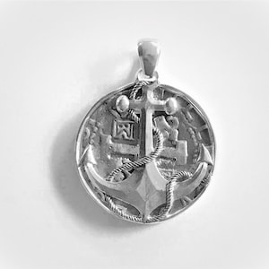 ATOCHA Coin Pendant Design Era 1600-1700 Silver Coin Sunken Treasure Shipwreck Coin Jewelry