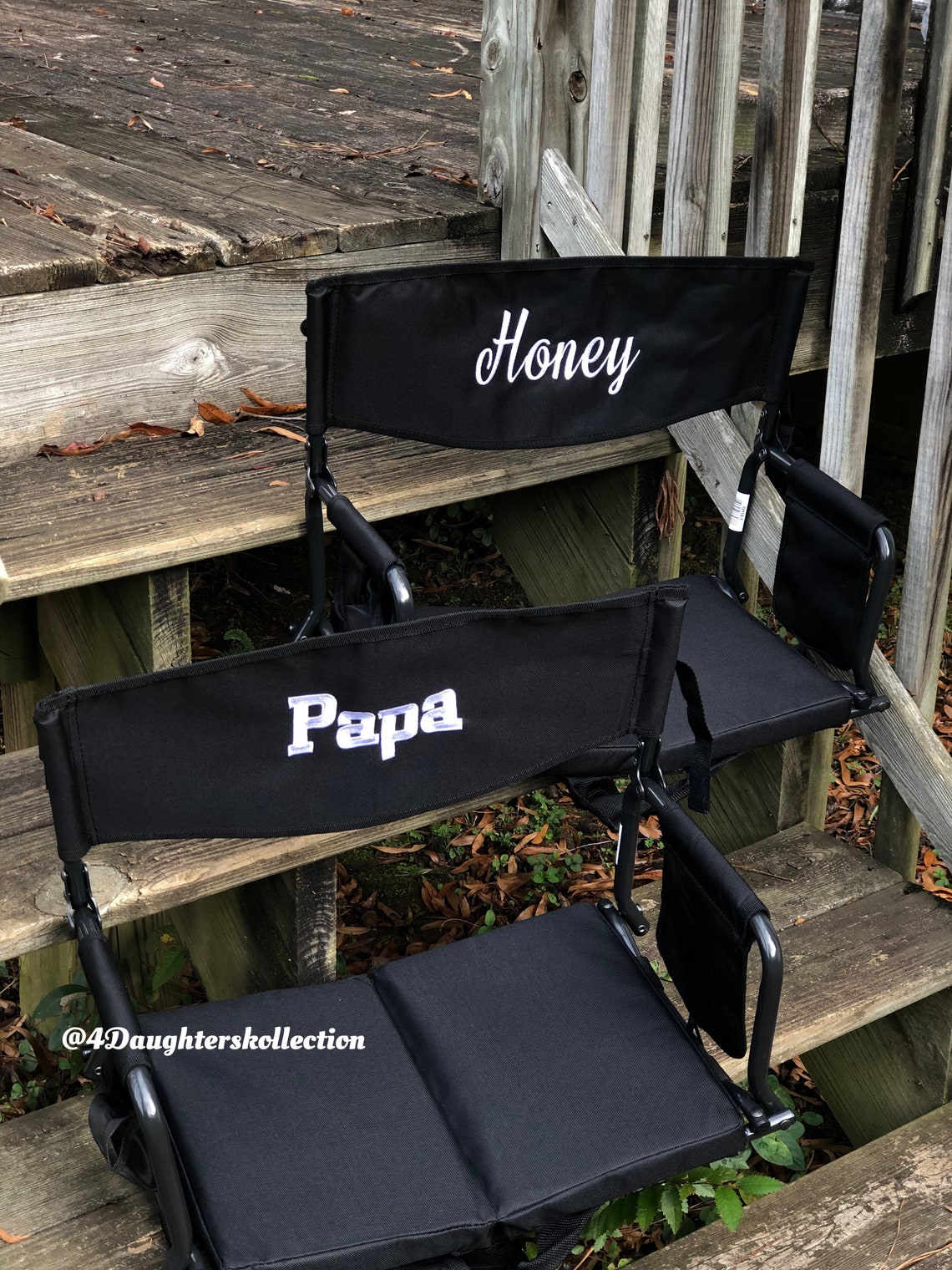 Personalized Stadium Seats with EmbroideryMonogrammed Etsy