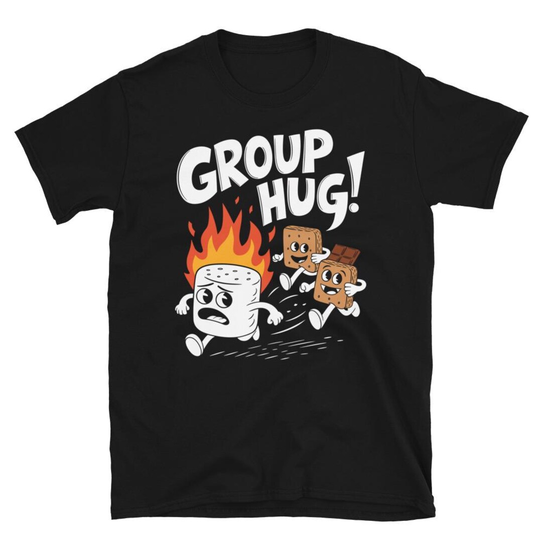 Sweat à Capuche S'Mores Campfire - Design Guimauve Chocolat - Cadeau Pour Amateurs De Feu De Camp