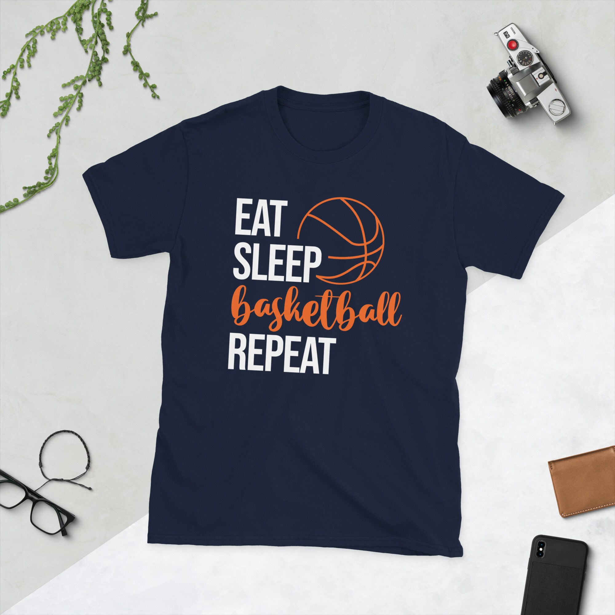 Etsy and Unisex Fans Player Repeat. Basketball - T-shirt Eat. Basketball. Sleep.